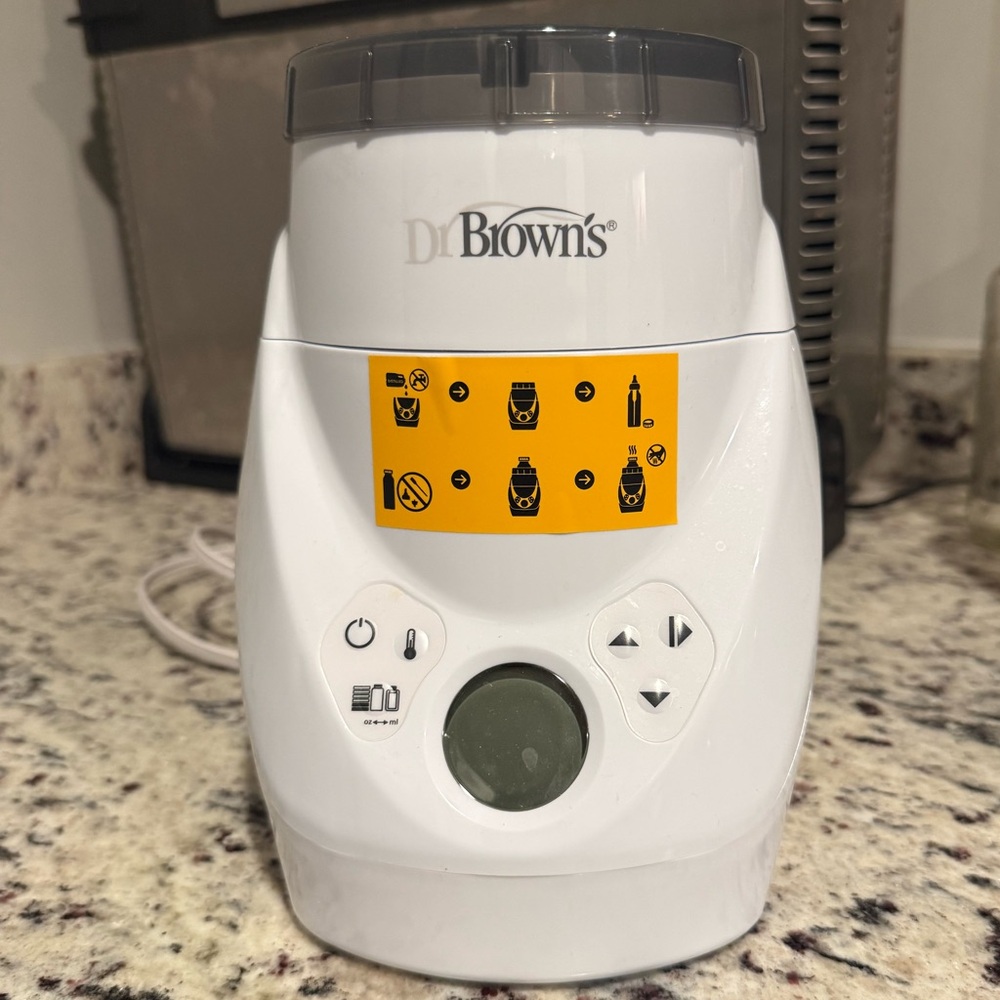 Dr. Brown's White Baby Bottle Warmer - Never Used